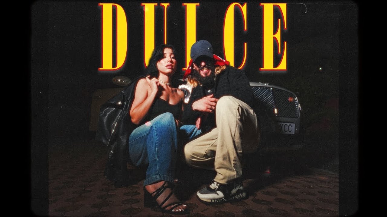 Dulce — cover cu scenă de noapte lângă mașină
